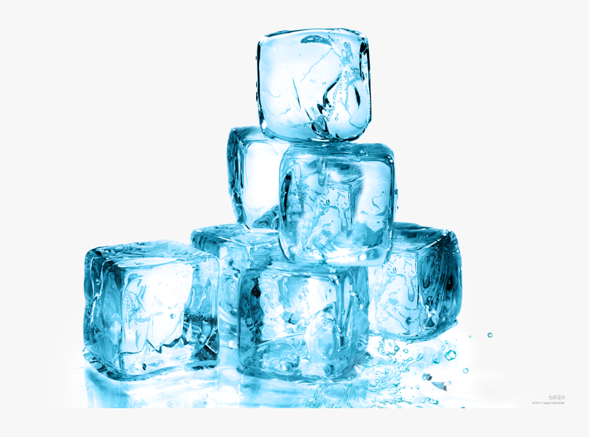 Ice Cube Melting Glacier Water - Ice Cube Melting Png, Transparent Png, Free Download