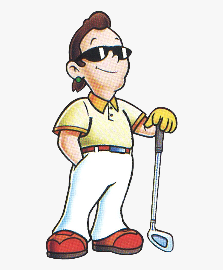 Joe Mario Golf - Golfer Clipart, HD Png Download, Free Download