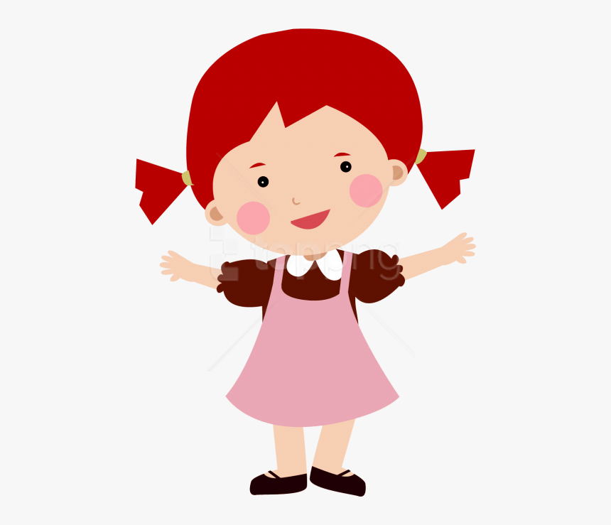 Free Png Children Png Clipart Png Image With Transparent - Transparent Girl Cartoon Png, Png Download, Free Download