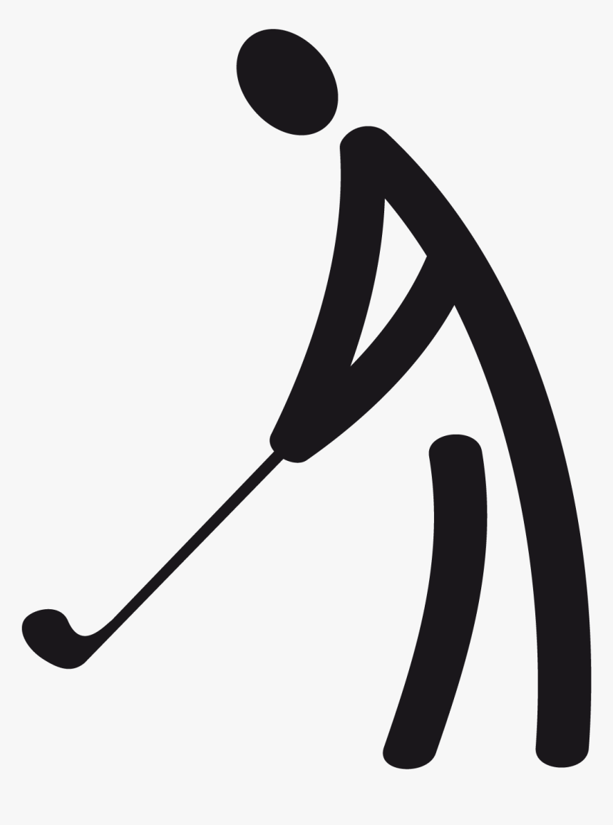 So Sportsicon Floor Golf Black - Special Olympics Golf Symbol, HD Png Download, Free Download