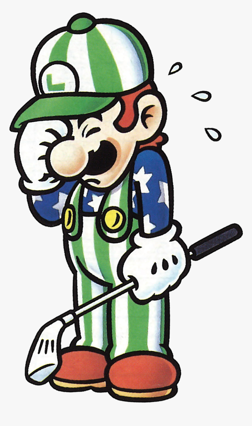 Nes Open Tournament Golf Luigi - Luigi Golf, HD Png Download, Free Download