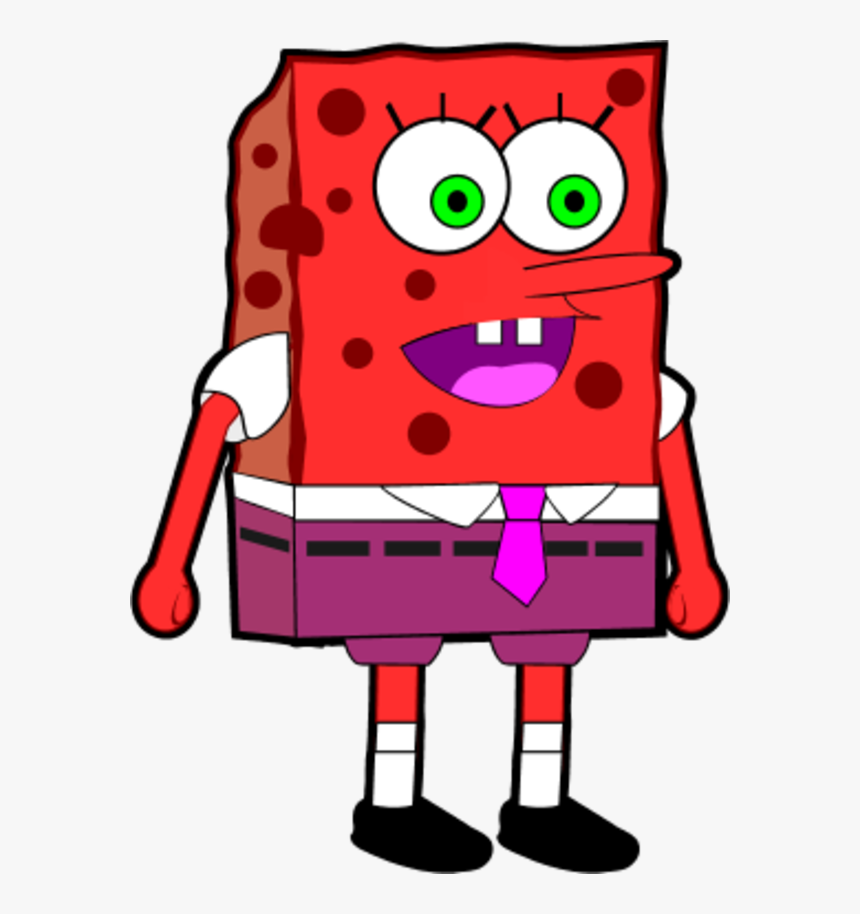 Sponge Bob Wearing Square Pants - Bob Sponge Pants Square, HD Png Download, Free Download