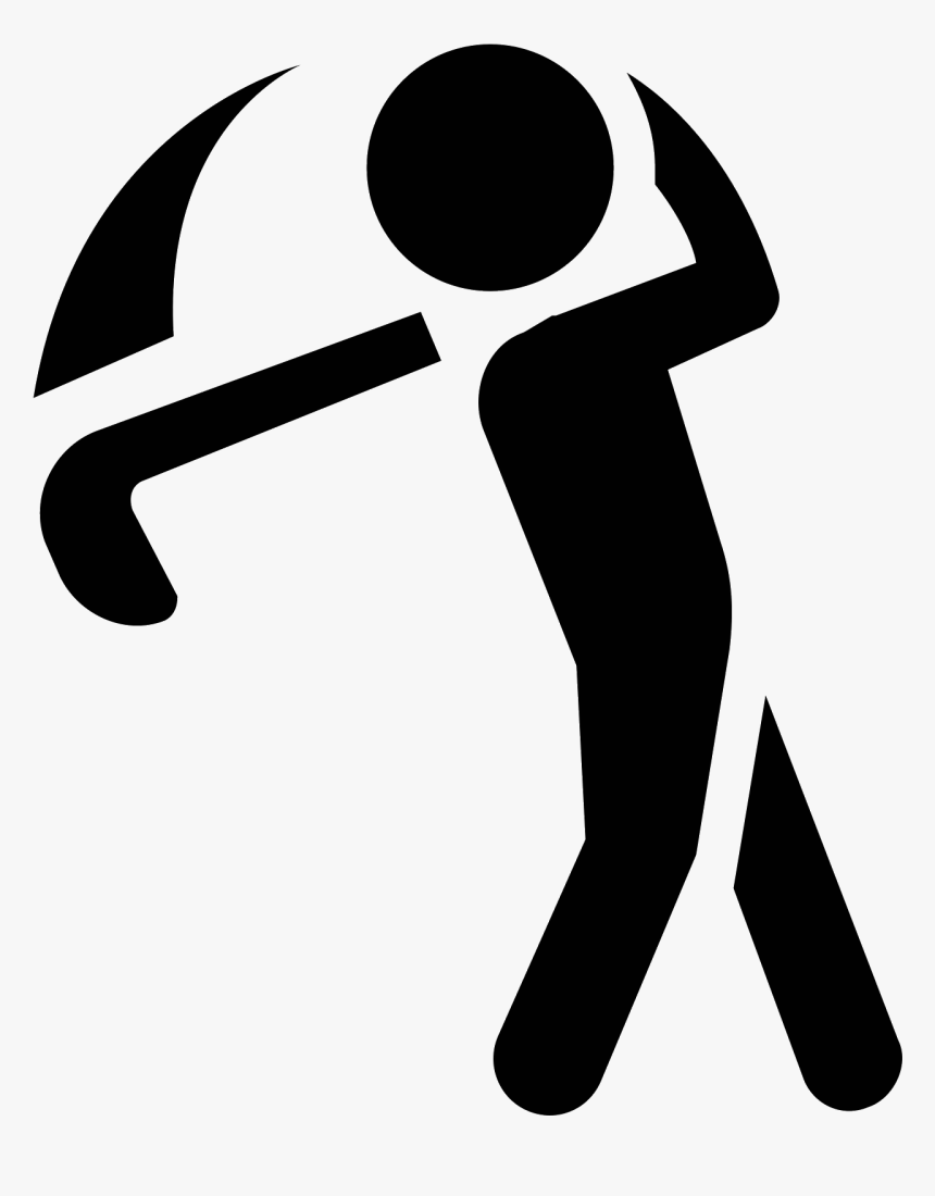 Golf Png - Black And White Golf Icon, Transparent Png, Free Download
