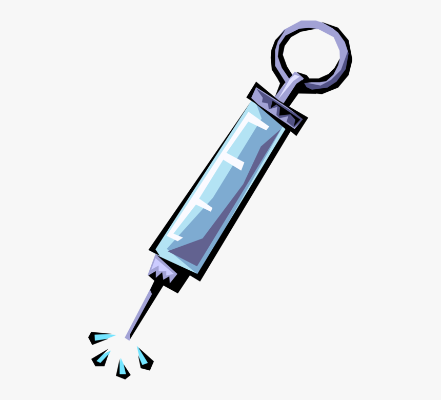 Vector Syringe Hypodermic Needle - Needle Clip Art, HD Png Download, Free Download