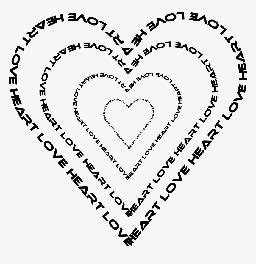 Heart Clipart Black And White Black And White Heart - Clipart Marriage Image Black And White, HD Png Download, Free Download