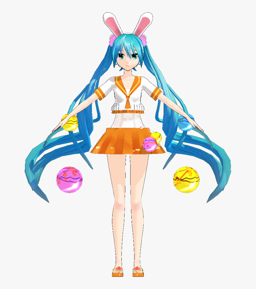 Transparent Hatsune Miku Png - Cartoon, Png Download, Free Download