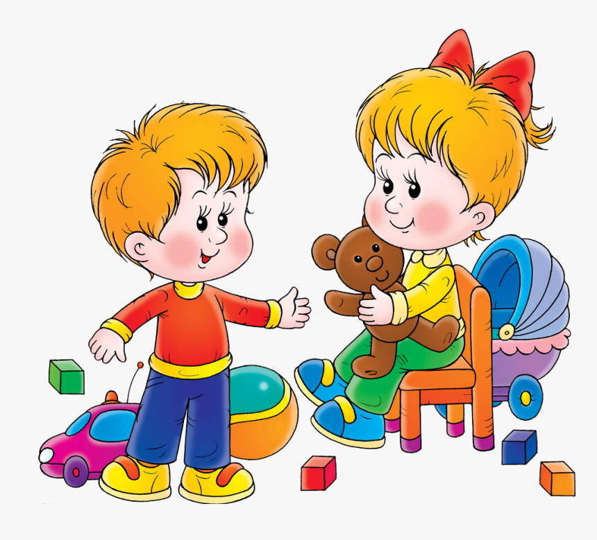 Png Download Child Toy Clip Art Transprent Png Free - Brother And Sister Clip Art, Transparent Png, Free Download