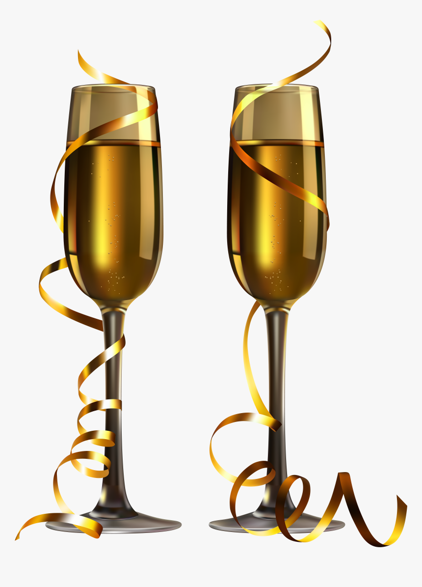 Glass Champagne Glasses Wine Free Clipart Hd Clipart - Champagne Glasses Transparent Background, HD Png Download, Free Download