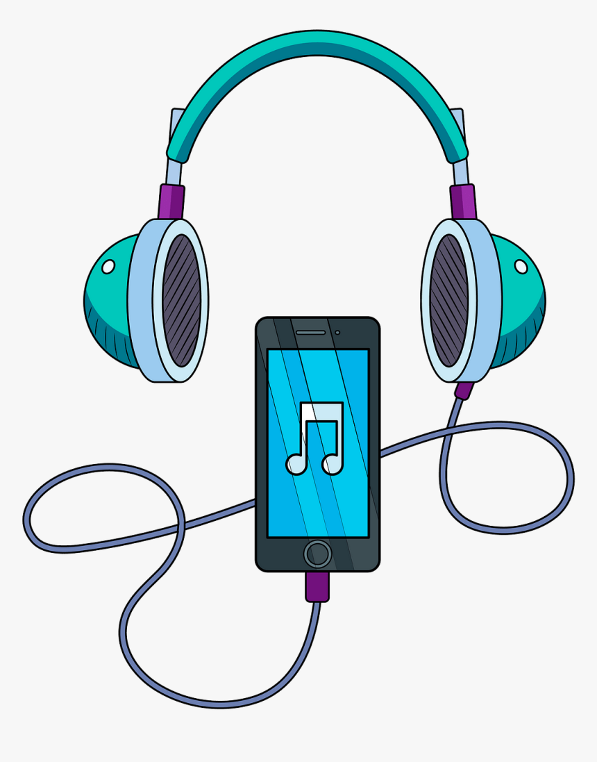 Headphones Clipart, HD Png Download, Free Download