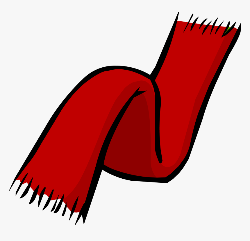 Transparent Red Scarf Png - Red Scarf Clipart, Png Download - kindpng