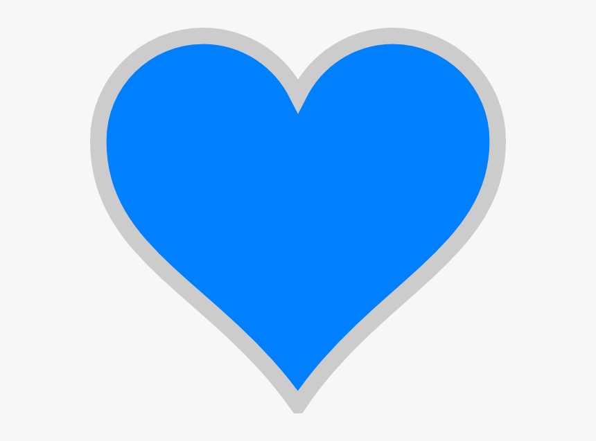 Red Heart Clipart With No Background - Blue Heart Transparent Background, HD Png Download, Free Download