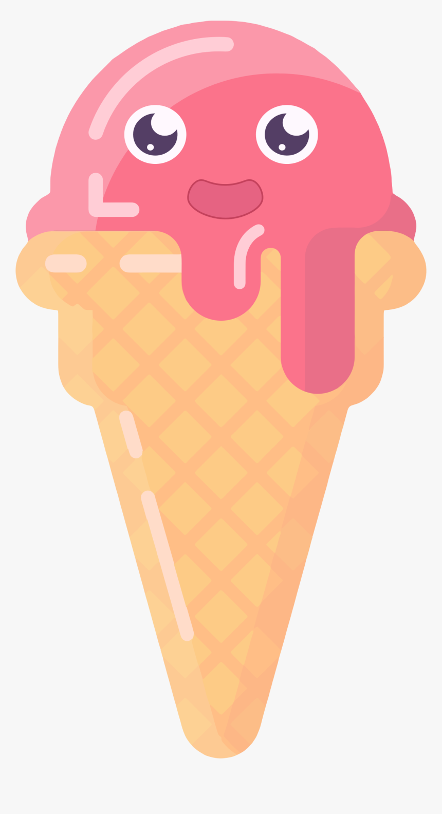 Pink,ice Cream Cone,food - Clip Art Ice Cream, HD Png ...
