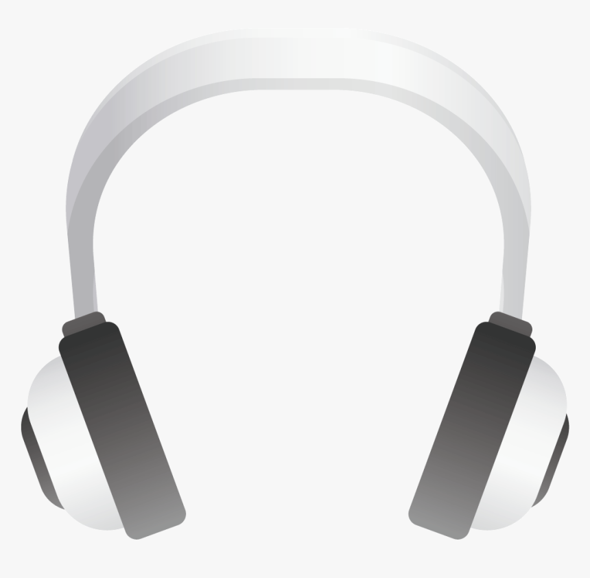 White Headphones Png Download - Headphones, Transparent Png, Free Download