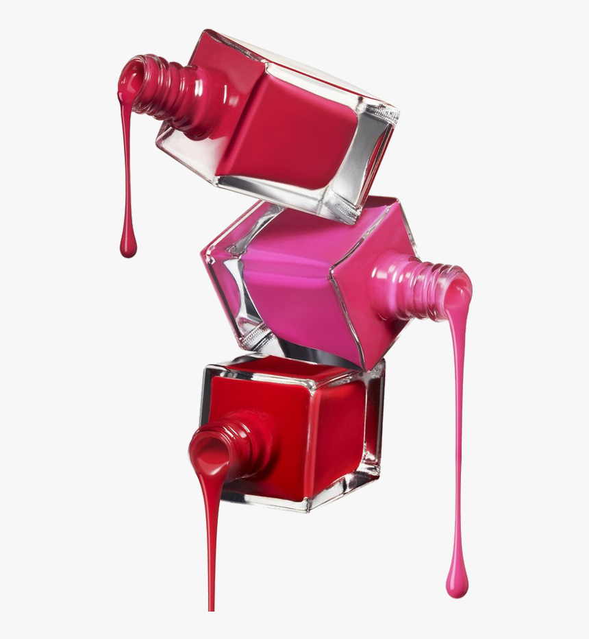 Nail Polish Gel Art - Dripping Nail Polish Clipart, HD Png Download, Free Download