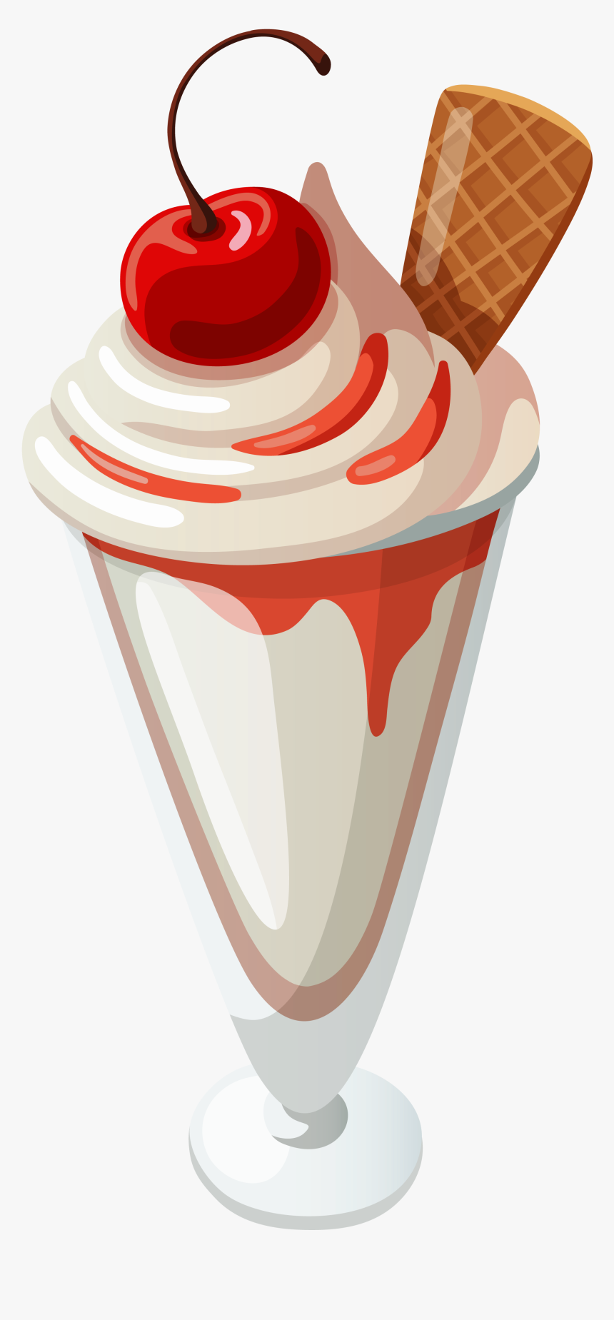 Ice Cream Sundae Hd Photo Clipart - Clipart Ice Cream Sundae Png, Transparent Png, Free Download