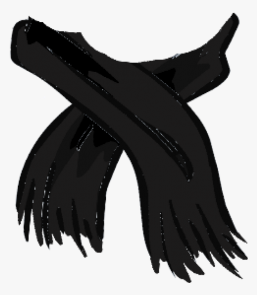 Heather Black Scarf Png Image - Black Scarf Png, Transparent Png, Free Download