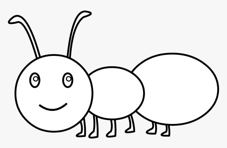 Cute Ant Coloring Page Free Clip Art Easy Cute Ant Drawing Hd