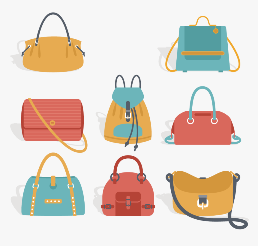 Transparent Purse Clipart Png - Bag Vector Png Free, Png Download - kindpng