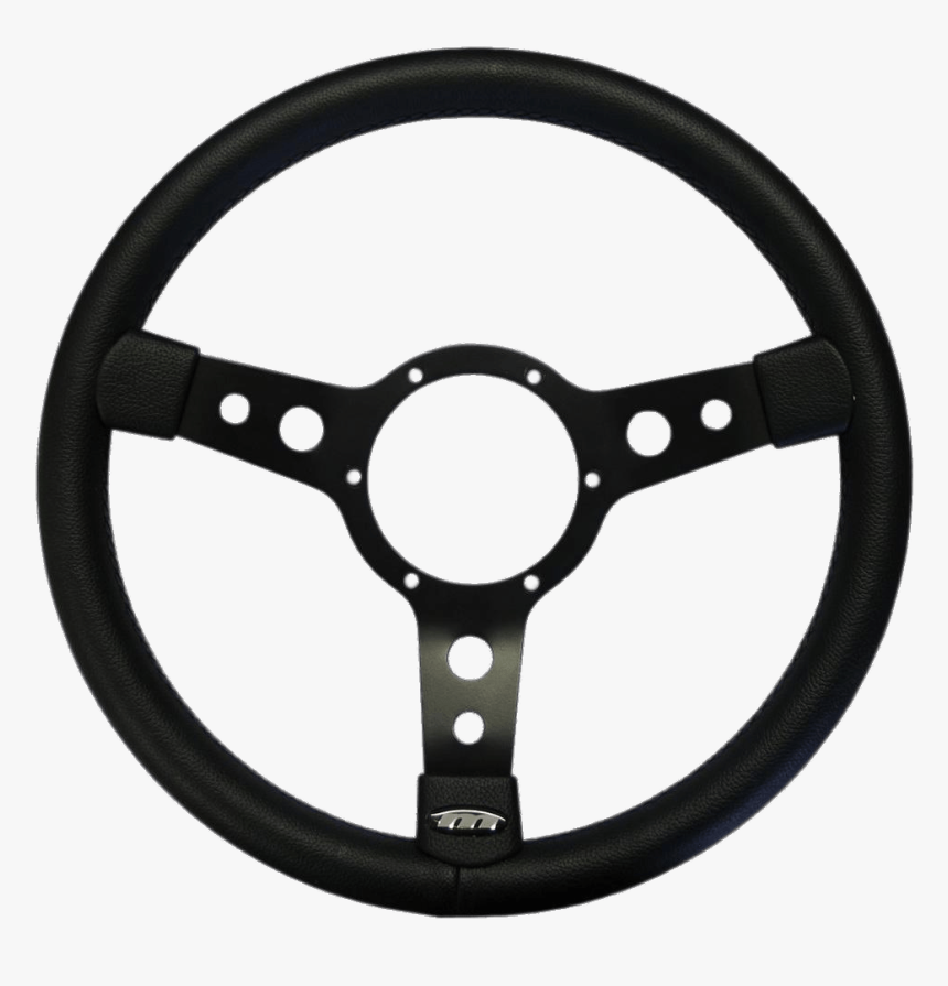 Black Steering Wheel - Steering Wheel, HD Png Download, Free Download