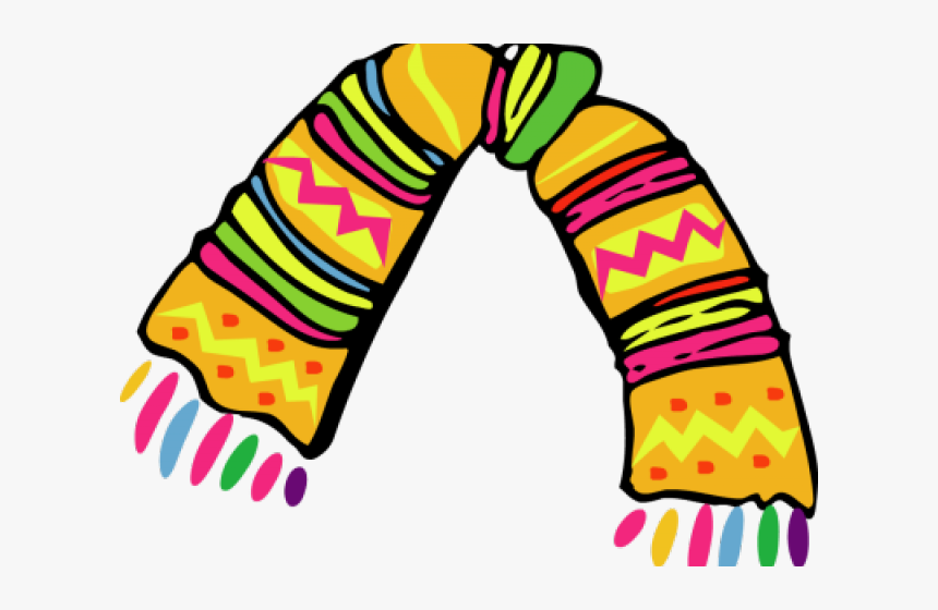 Scarf Clipart Woman Scarf - Muffler Meaning, HD Png Download, Free Download