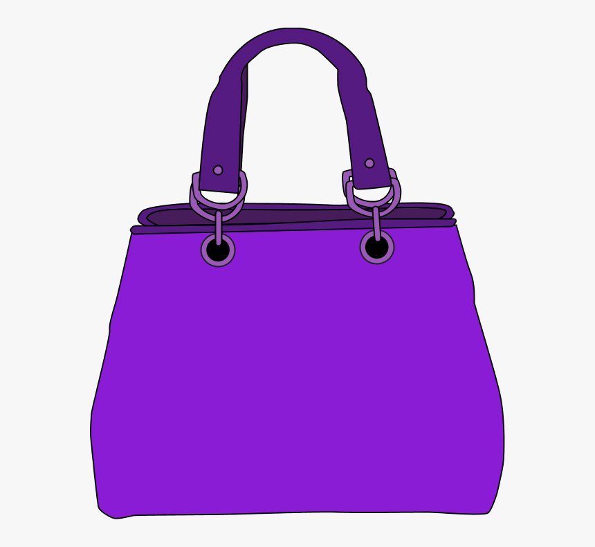 Cute Purple Purse Clipart - Purse Clip Art, HD Png Download, Free Download