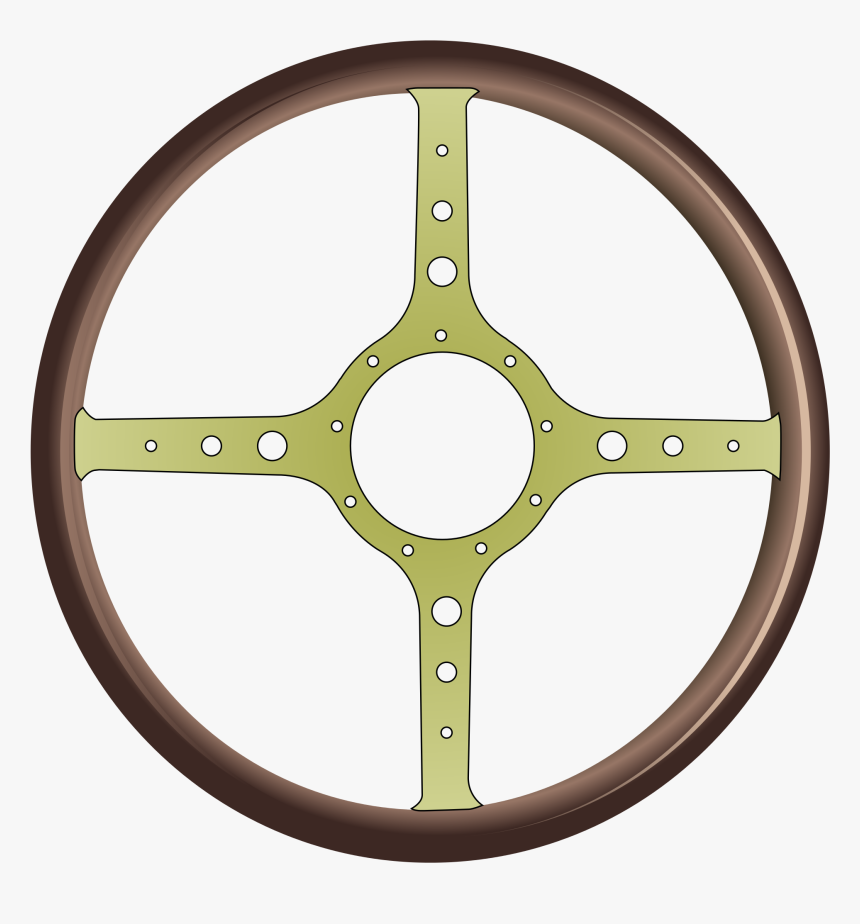 Hd Steering Wheel Clipart Png Muscle Car - Blue Circle, Transparent Png, Free Download