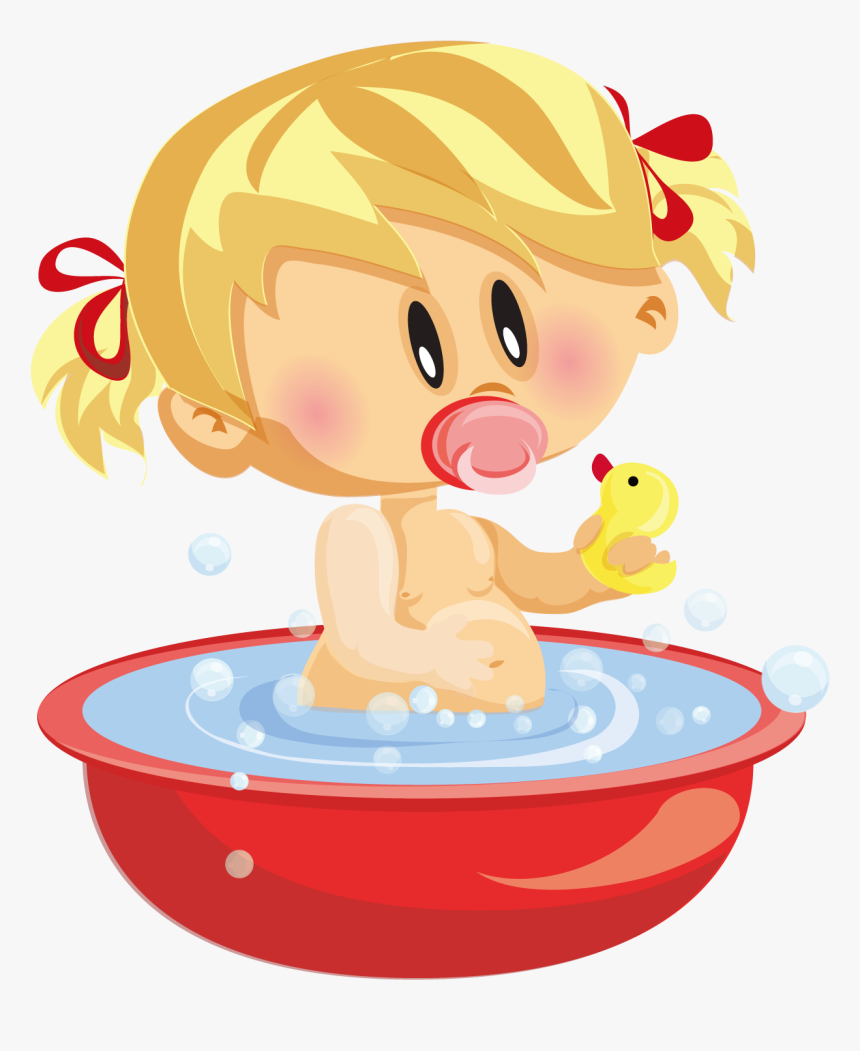 Niña Llorando En La Bañera Dibujo, HD Png Download, Free Download