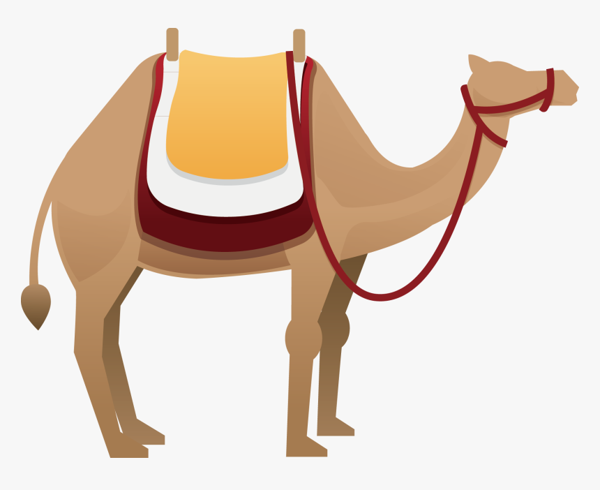 Camels Clipart Horse - 骆驼 卡通, HD Png Download, Free Download