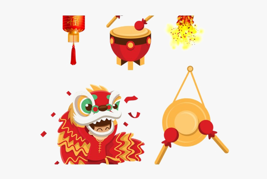 Chinese New Year Decoration Png Clipart - Chinese New Year Png, Transparent Png, Free Download