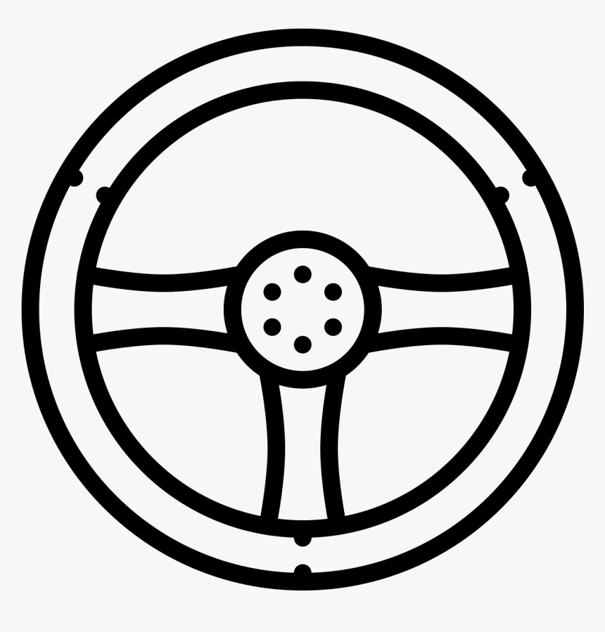 Power Icon Steering - Steering Wheel Icon Png, Transparent Png, Free Download