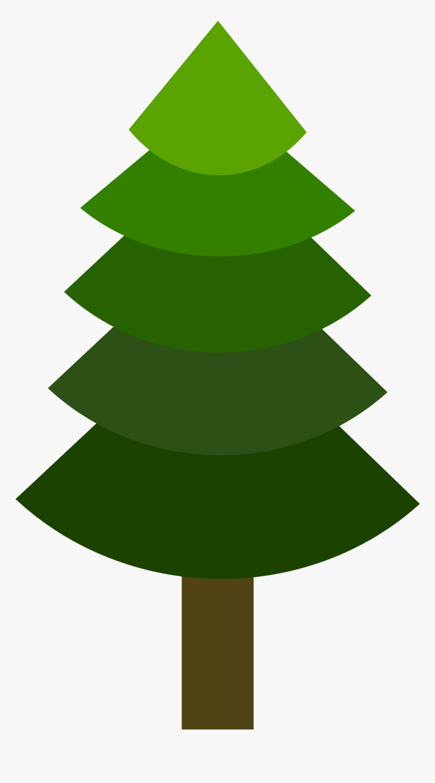 Fir,pine Family,christmas Decoration - Flat Tree Png, Transparent Png, Free Download