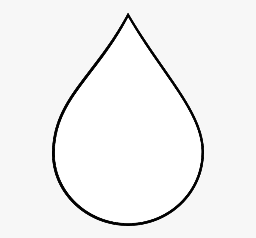 Water Drop Rain Clipart Tear White Free Transparent Line Art Hd Png Download Kindpng