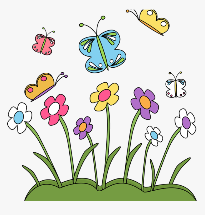 clipart spring flowers black and white drawings