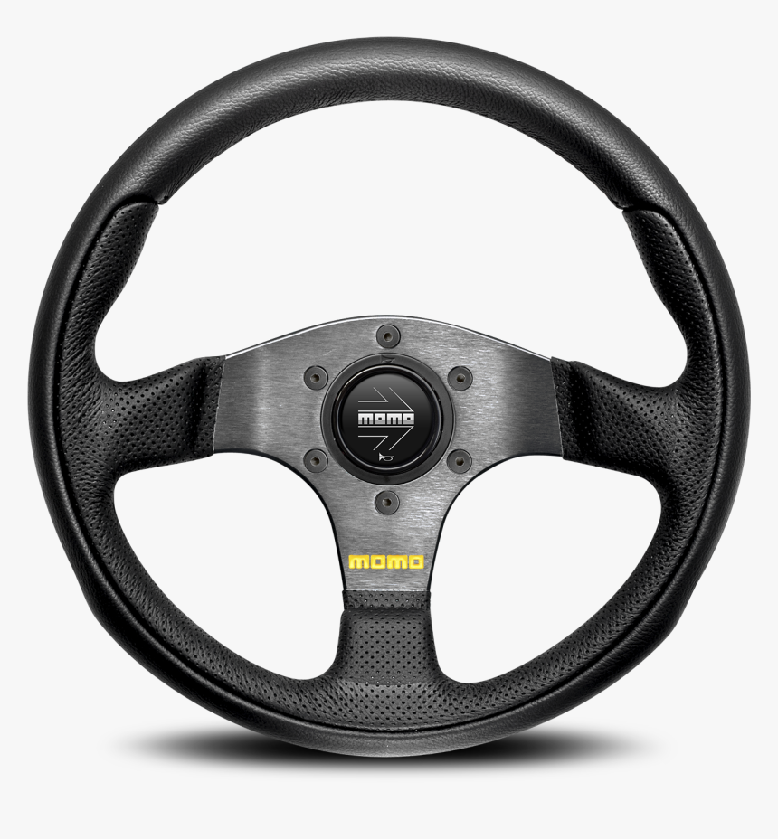 Car Momo Motor Vehicle Steering Wheels - Momo Steering Wheel Black, HD Png Download, Free Download