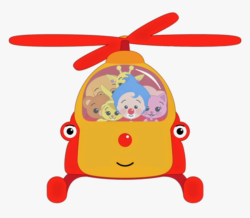 Plim Plim And His Friends In A Helicopter - Plim Plim Um Heroi Do Coração, HD Png Download, Free Download