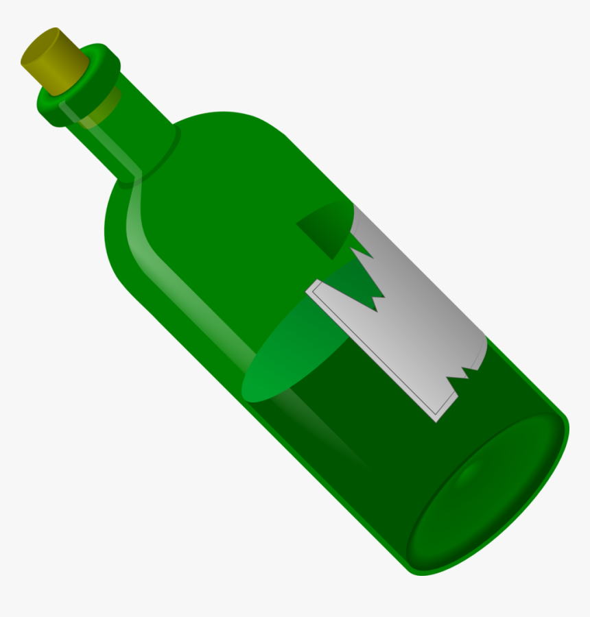 Broken Bottle Clipart Png, Transparent Png, Free Download