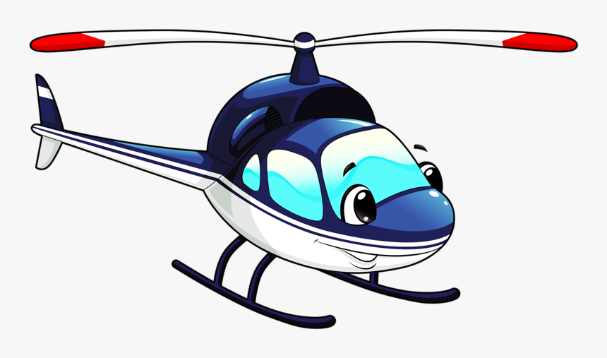 Clip Art Cartoon Helicopter - Imagenes De Helicopteros Animados, HD Png Download, Free Download