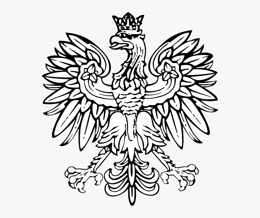 Foot Clipart Eagle - Small Polish Eagle Tattoo, HD Png Download, Free Download