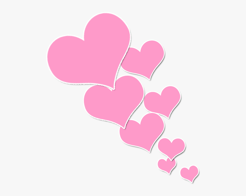 Pink Color Heart Clip Art - Heart Png Pink Color, Transparent Png, Free Download