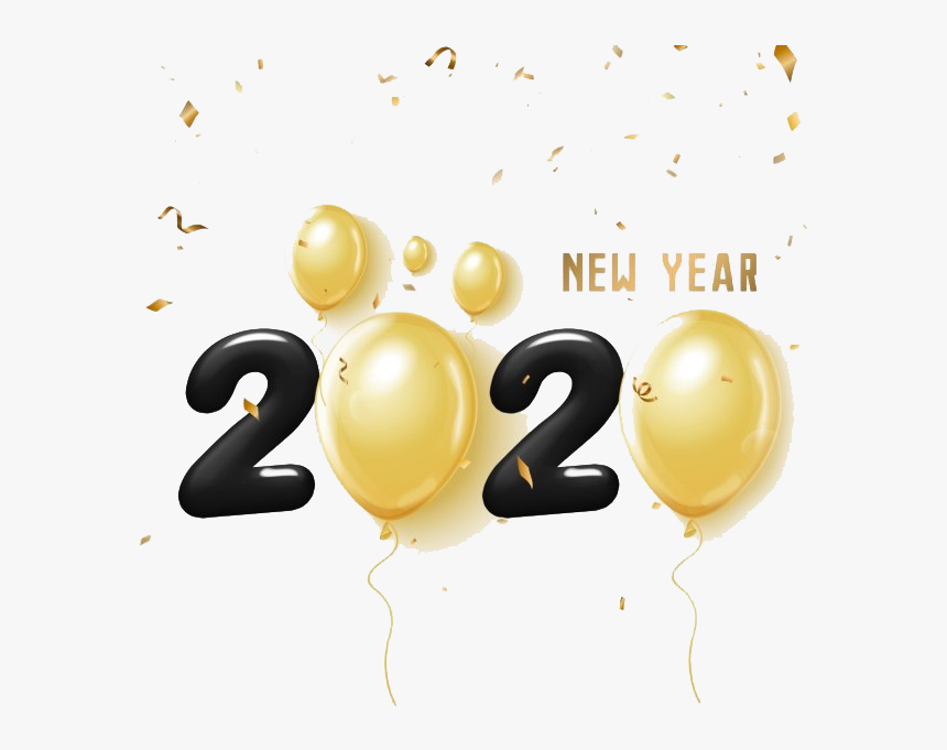 New Year 2020 Png Picture - Balloon, Transparent Png, Free Download