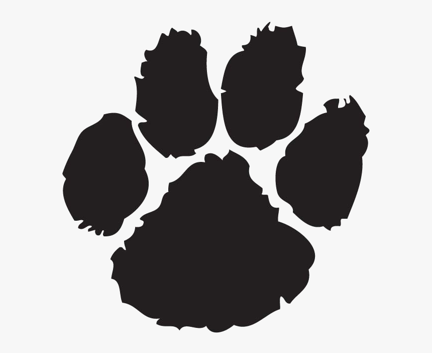 Dog Print Paw Outline Clipart Free Best Transparent - Mogadore High School Logo, HD Png Download, Free Download