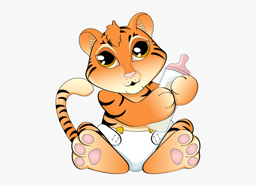 Baby Tiger Clip Art Clipart, HD Png Download, Free Download