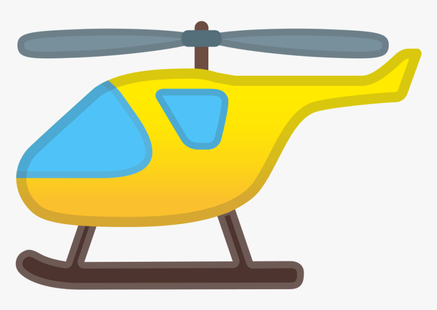 Clip Art Noto Emoji Travel Places - Helicopter Icons, HD Png Download, Free Download