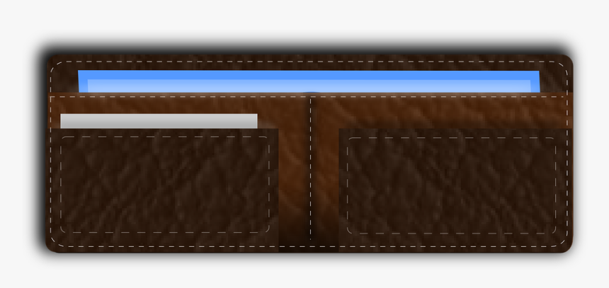 Wallet Money Leather Pocket Purse Credit Cards - Wallet Open Transparent Background, HD Png Download, Free Download