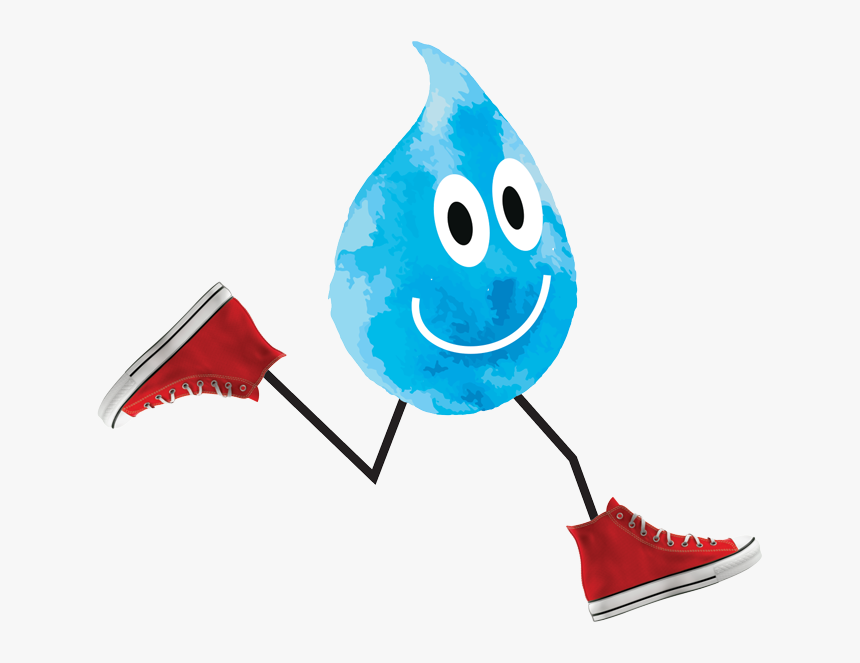 Clip Royalty Free Download Lead Safe Milwaukee A - Water Drop With Legs, HD Png Download, Free Download