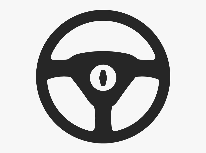 Steering Wheel Icon - Car Steering Wheel Vector Png, Transparent Png, Free Download