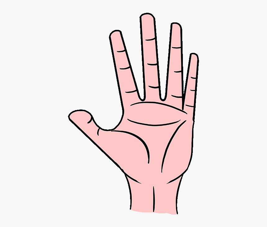 How To Draw Hand - Drawing, HD Png Download, Free Download