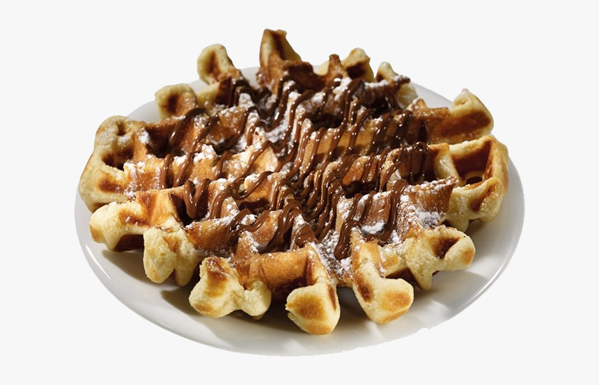 Waffles Con Nutella Png, Transparent Png, Free Download