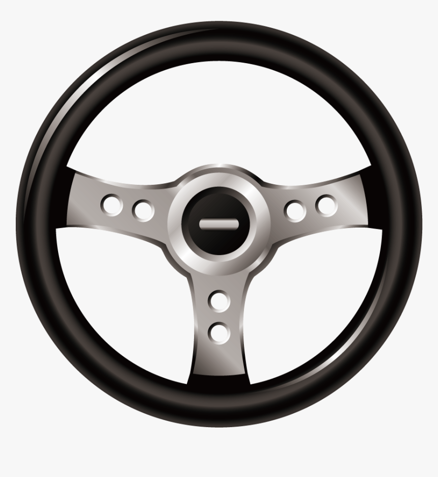 Transparent Steering Wheel Clipart - Steering Wheel Vector Png, Png Download, Free Download
