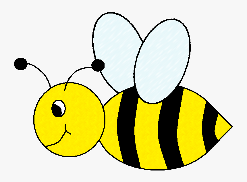 Cute Bee Clipart Free Clipart Images - Clip Art Bumble Bee Bees, HD Png Download, Free Download